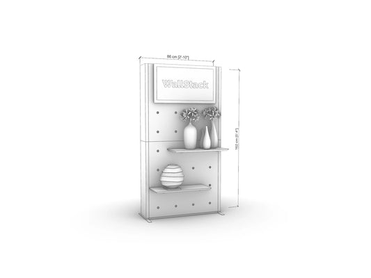 Wallstack Serdika modular partition wall system design