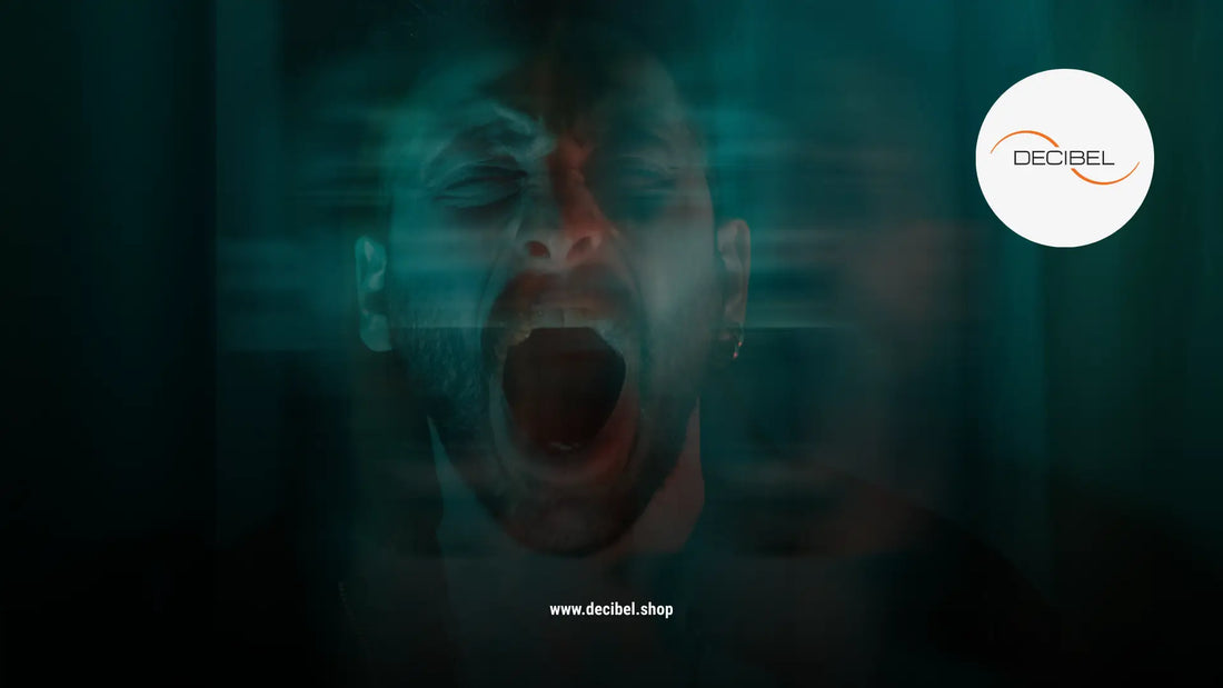 headshot of a man yelling