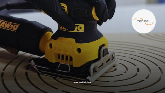 polishing wood acoustic panel