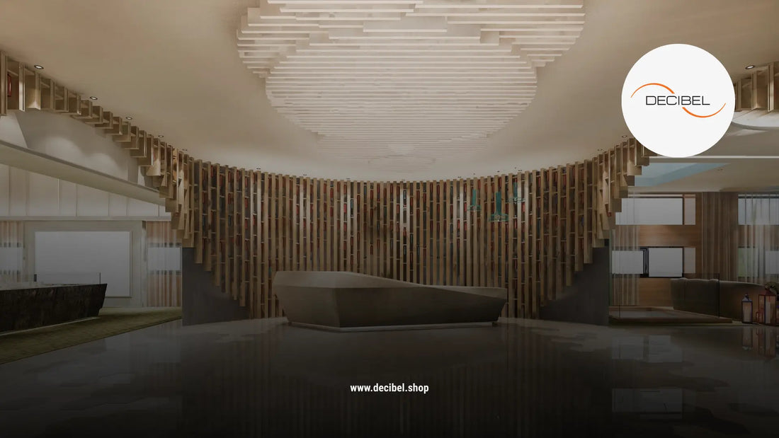 spacious luxury lobby hall