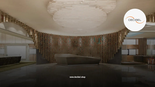 spacious luxury lobby hall