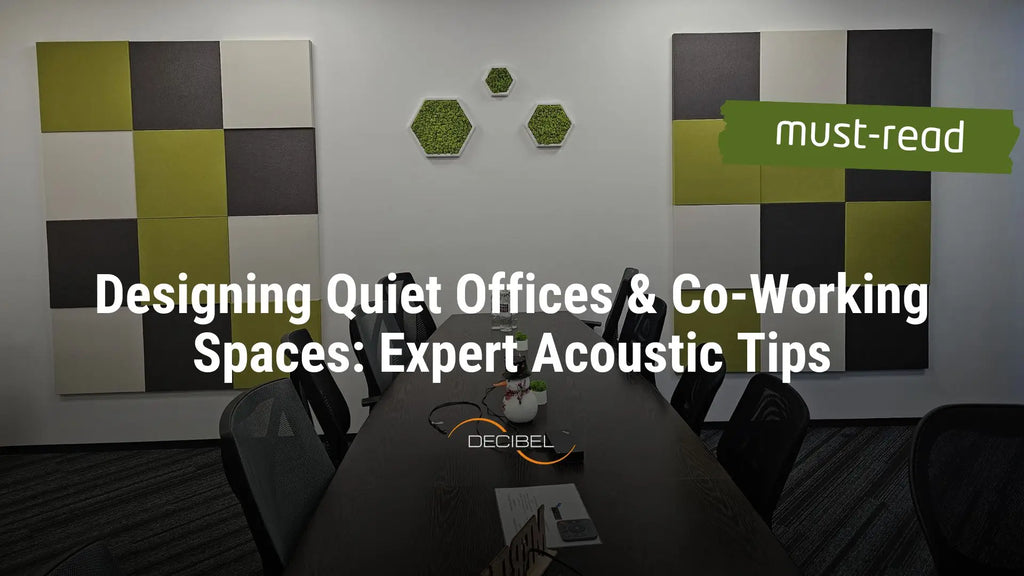 Designing Quiet Offices & Co-Working Spaces: Acoustic Tips