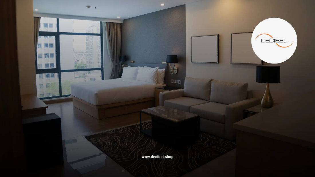 neat bedroom in an apartment