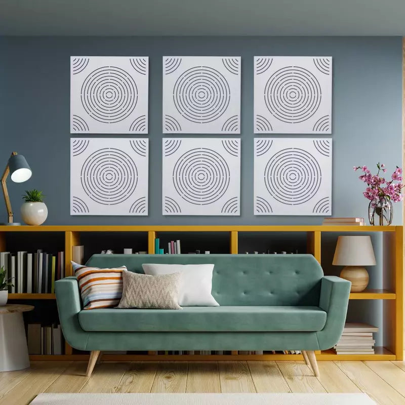 Wood Perforated Acoustic Panel sound absorbing wall