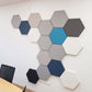 Beelive Fabric acoustic panel hexagon sound absorbtion wall DECIBEL