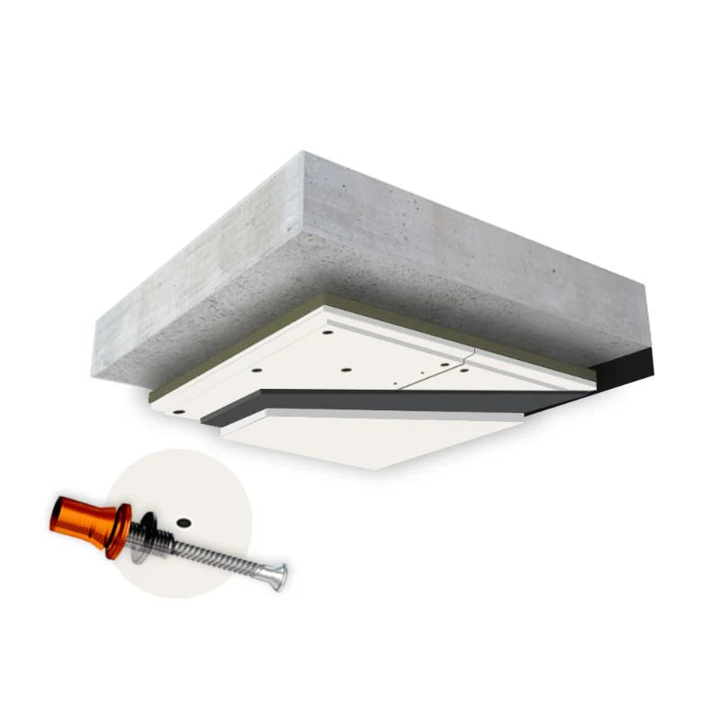 C-MUTE SYSTEM™ - Ceiling Sound Insulation Panel System – DECIBEL shop