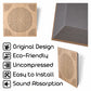 Circulo Wooden Perforated Acoustic Panel For Walls