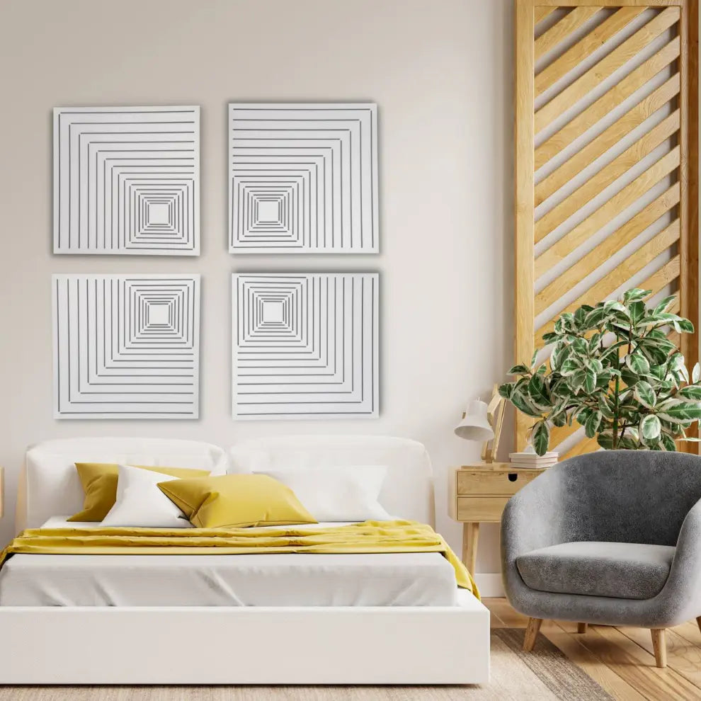 AbFuser Geluidsabsorptie-Diffusie Akoestisch Paneel | 50x50cm | Absorptie - Diffusie - Reflectie | Kleur Geperforeerde Platen: (Zwart glanzend kunststof, ABAFA (120mm AbFuser Geluidsabsorptie-Diffusie Akoestisch Paneel | 50x50cm | Absorptie - Diffusie - Reflectie | Kleur Geperforeerde Platen: (Zwart glanzend kunststof, ABAFA (120mm