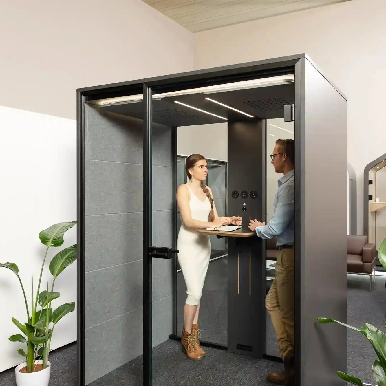 MUTE Booth Duo – Acoustic Meeting Pod for two