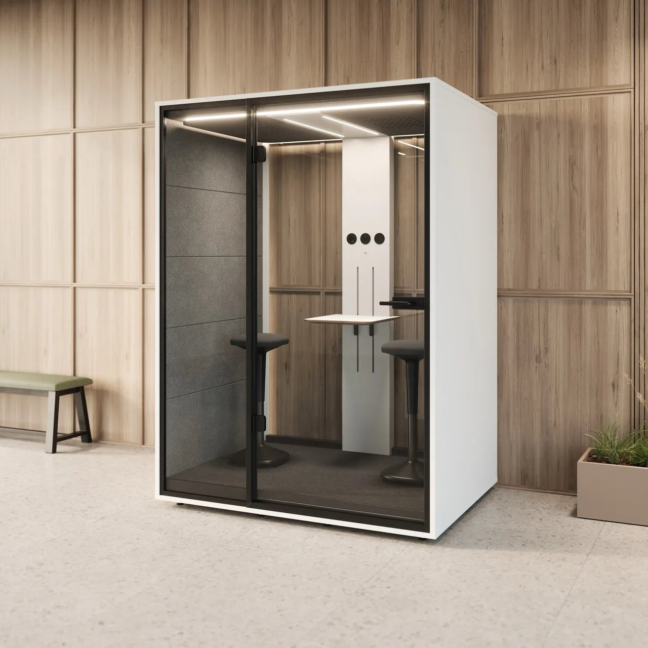 MUTE Booth Duo – Acoustic Meeting Pod for two