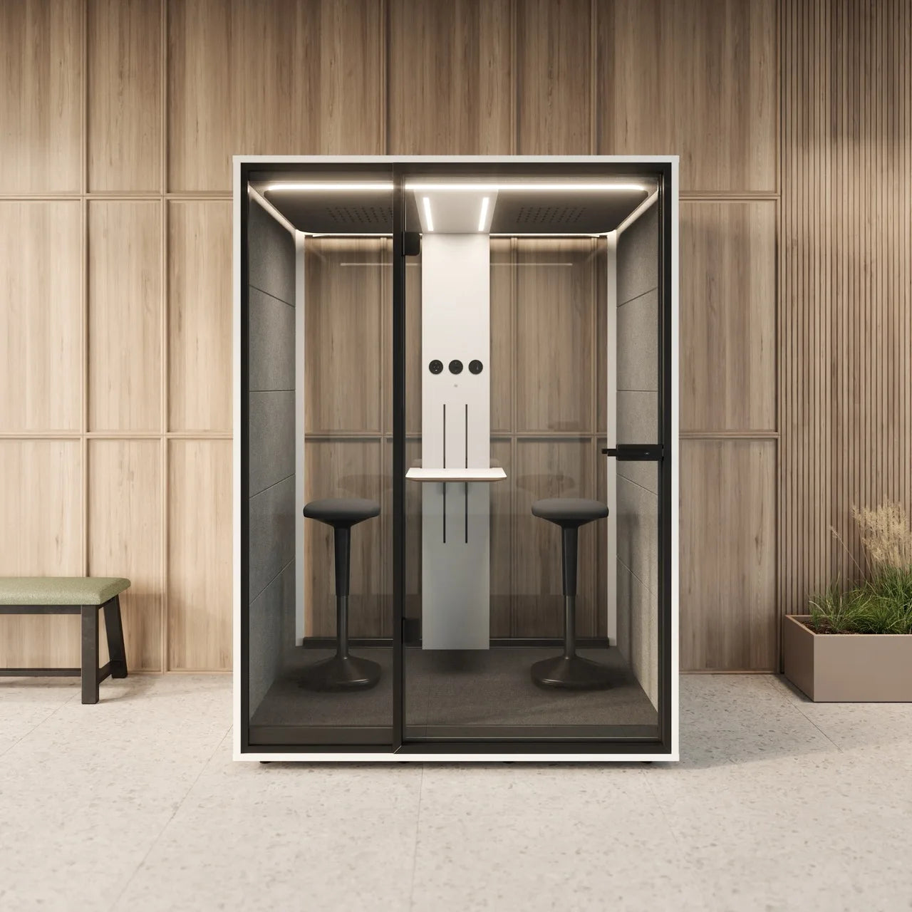 MUTE Booth Duo – Acoustic Meeting Pod for two