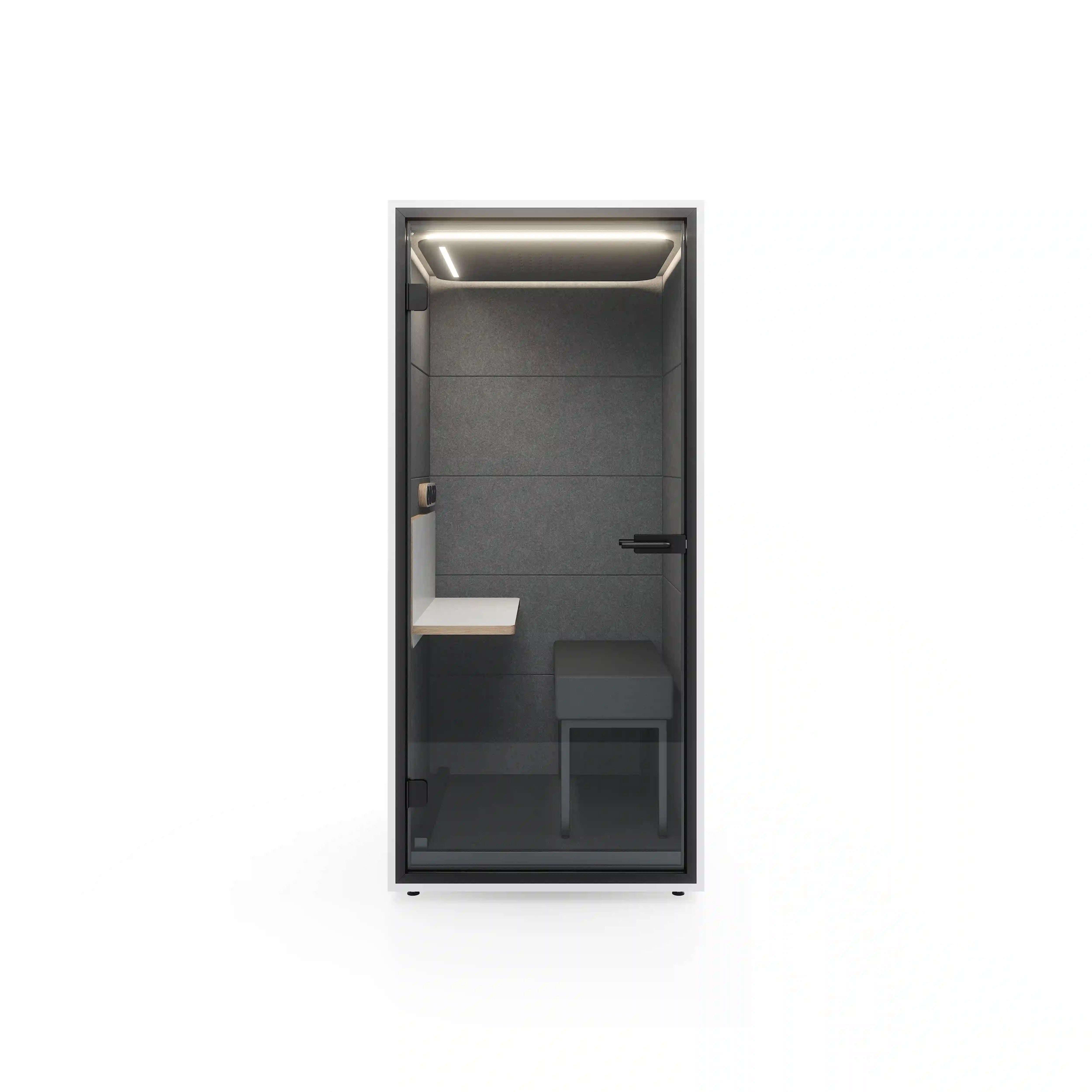 MUTE Booth Flex – Acoustic Pod with Height-Adjustable Table