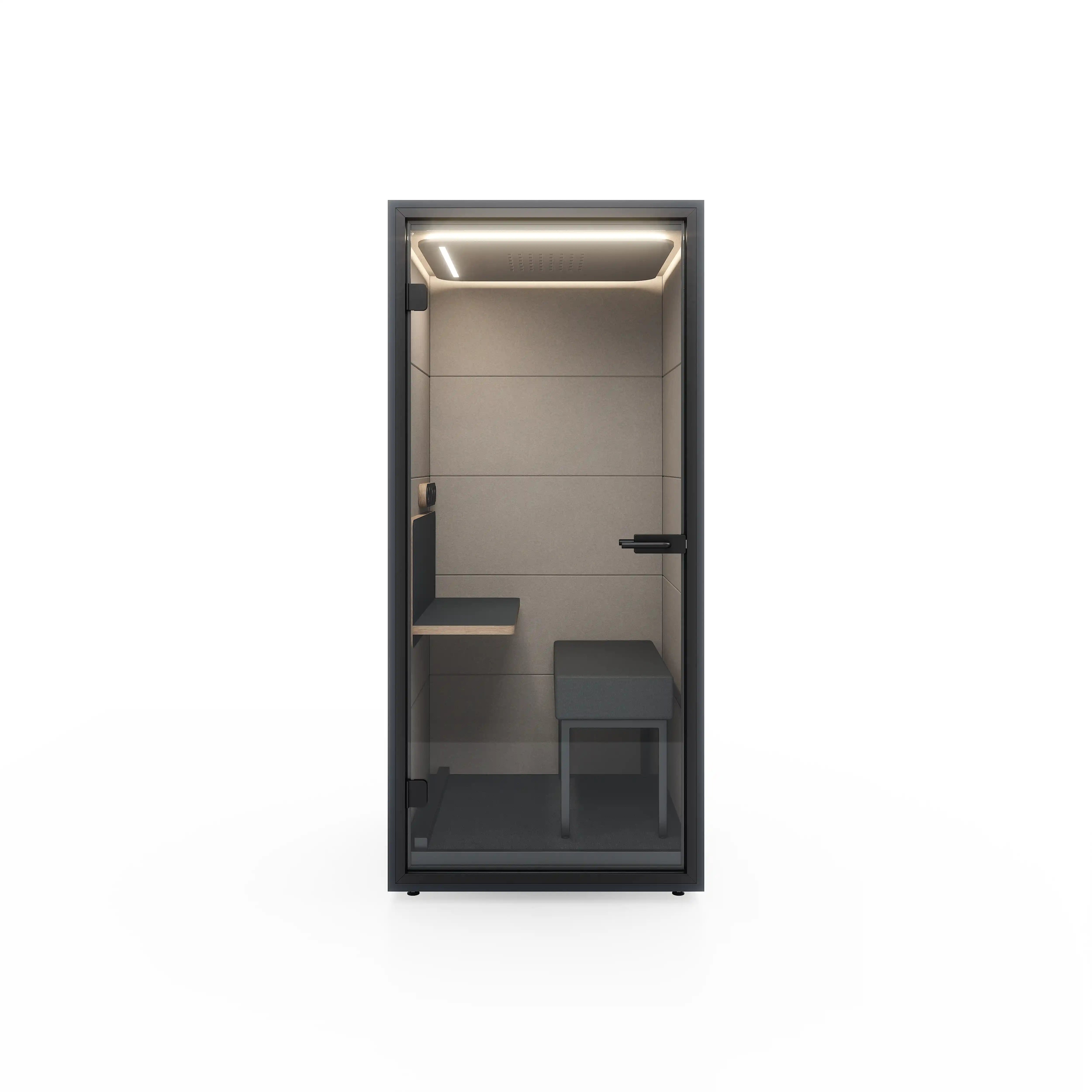 MUTE Booth Flex – Acoustic Pod with Height-Adjustable Table