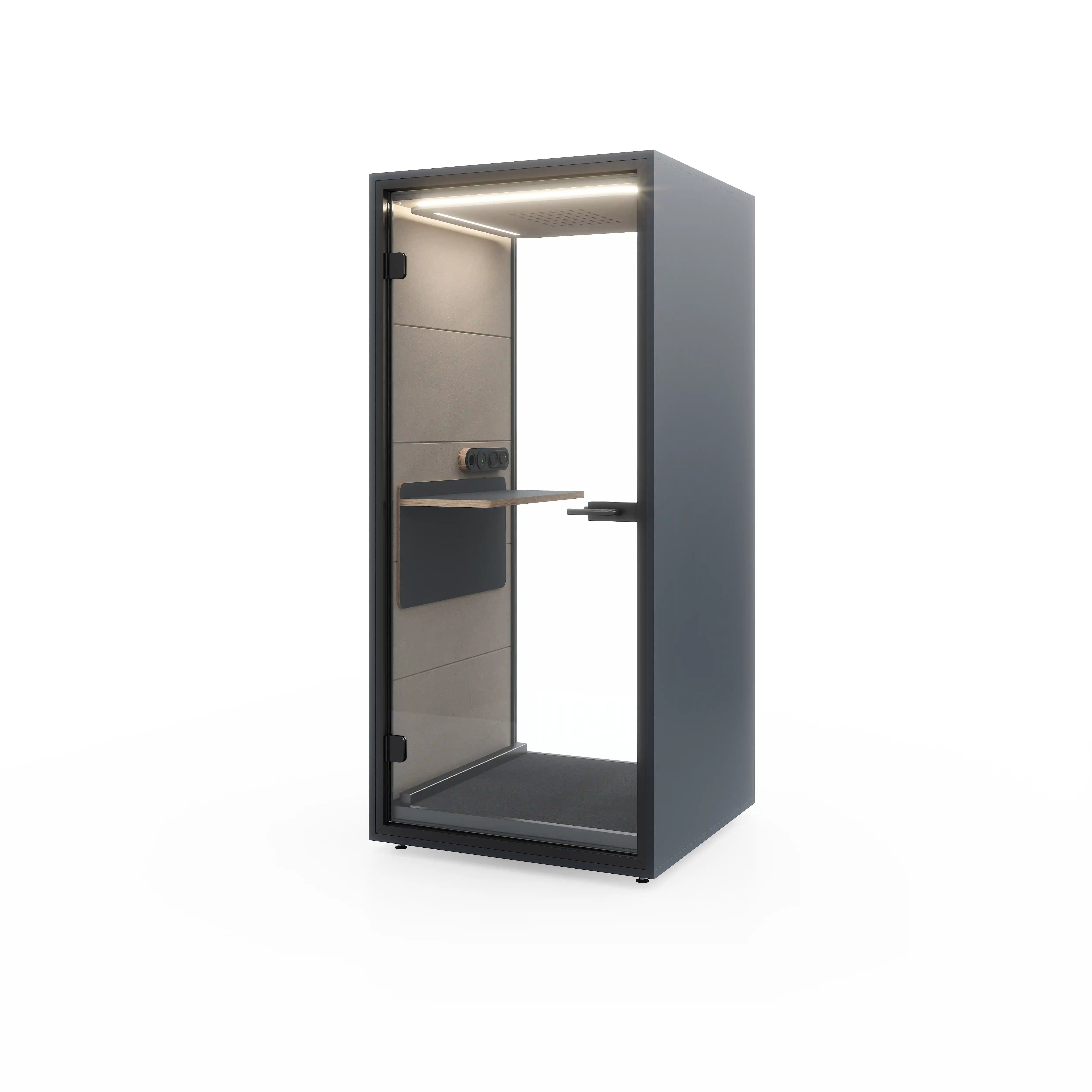 MUTE Booth Flex – Acoustic Booth with Height-Adjustable Table