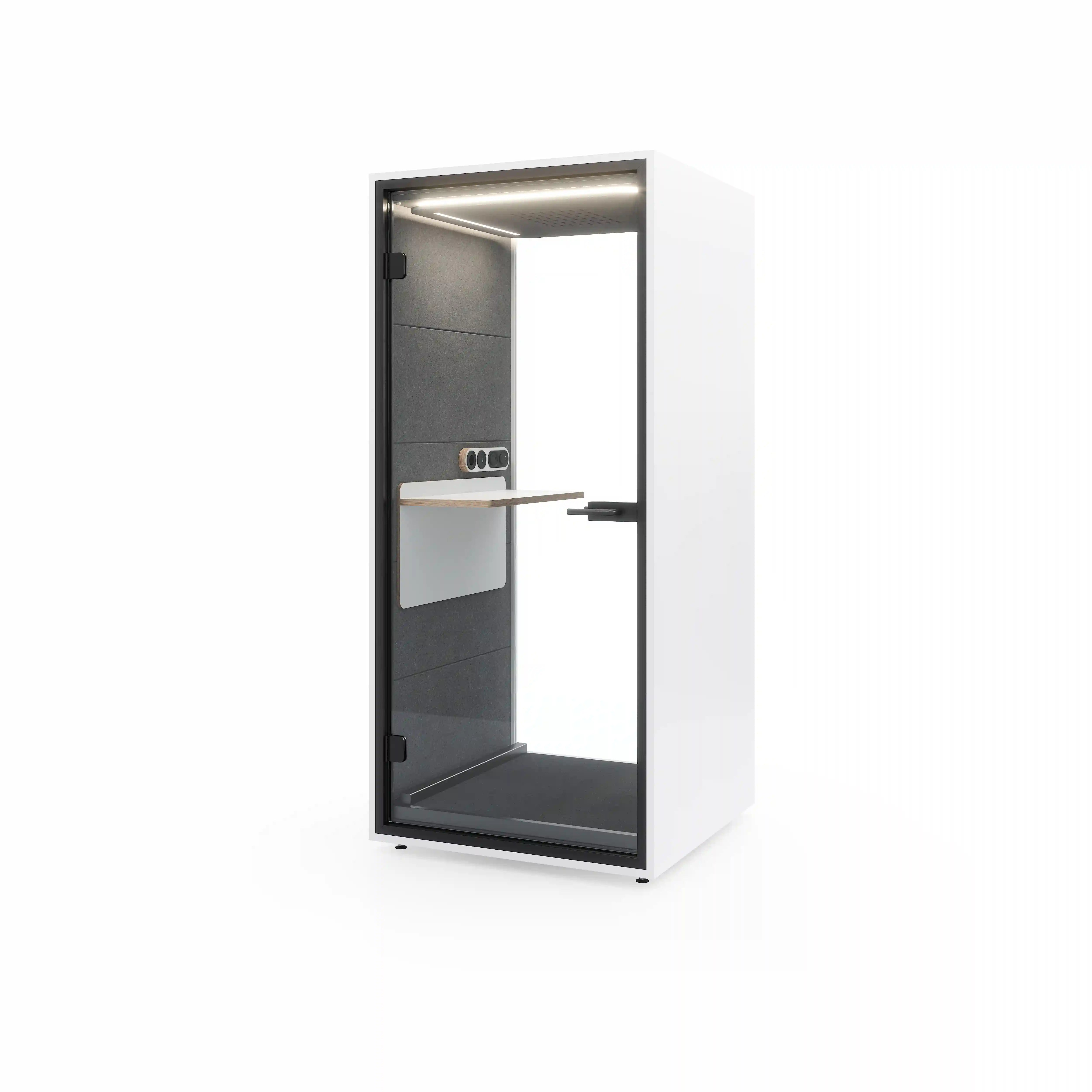 MUTE Booth Flex – Acoustic Booth with Height-Adjustable Table