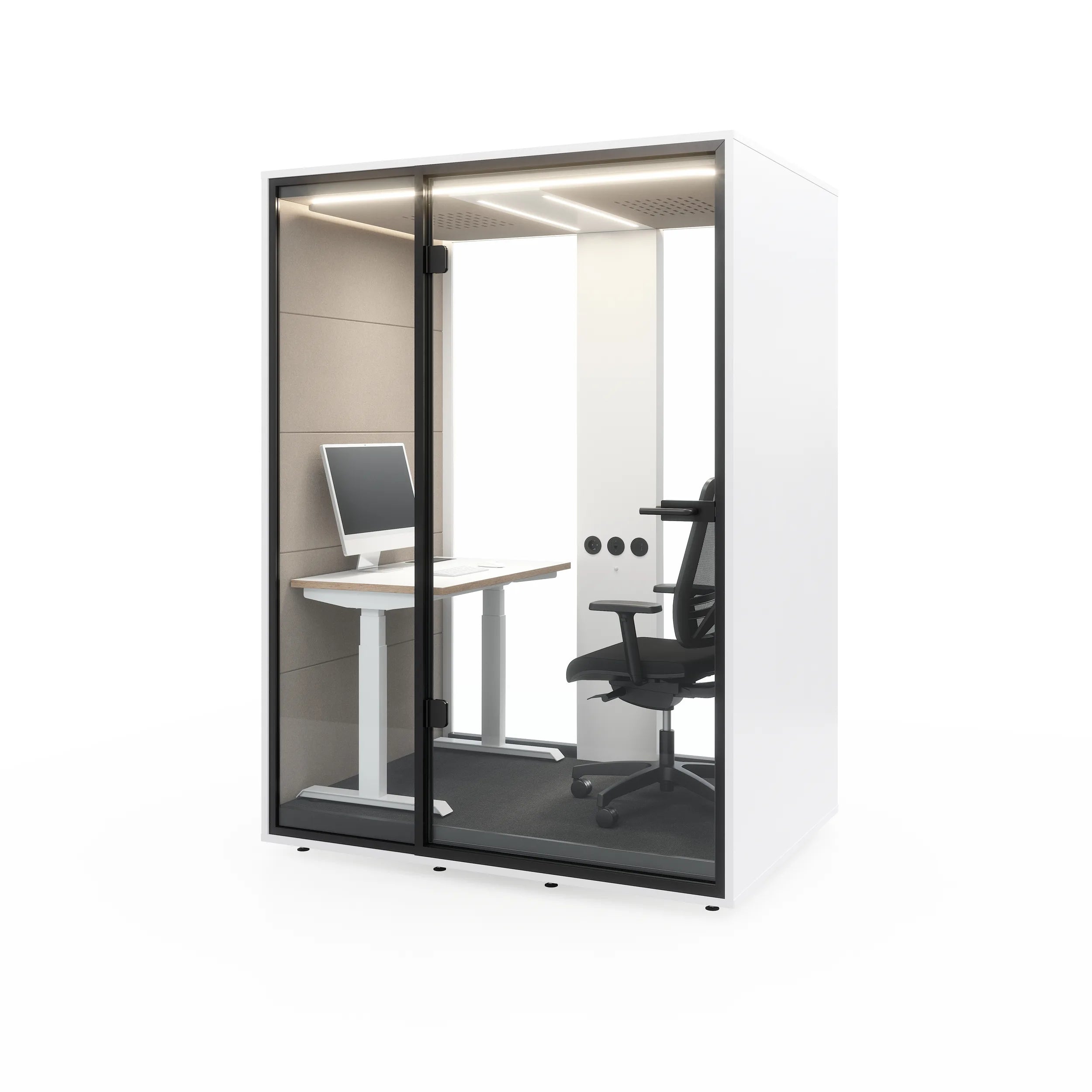 MUTE Booth Work – Soundproof Work Pod
