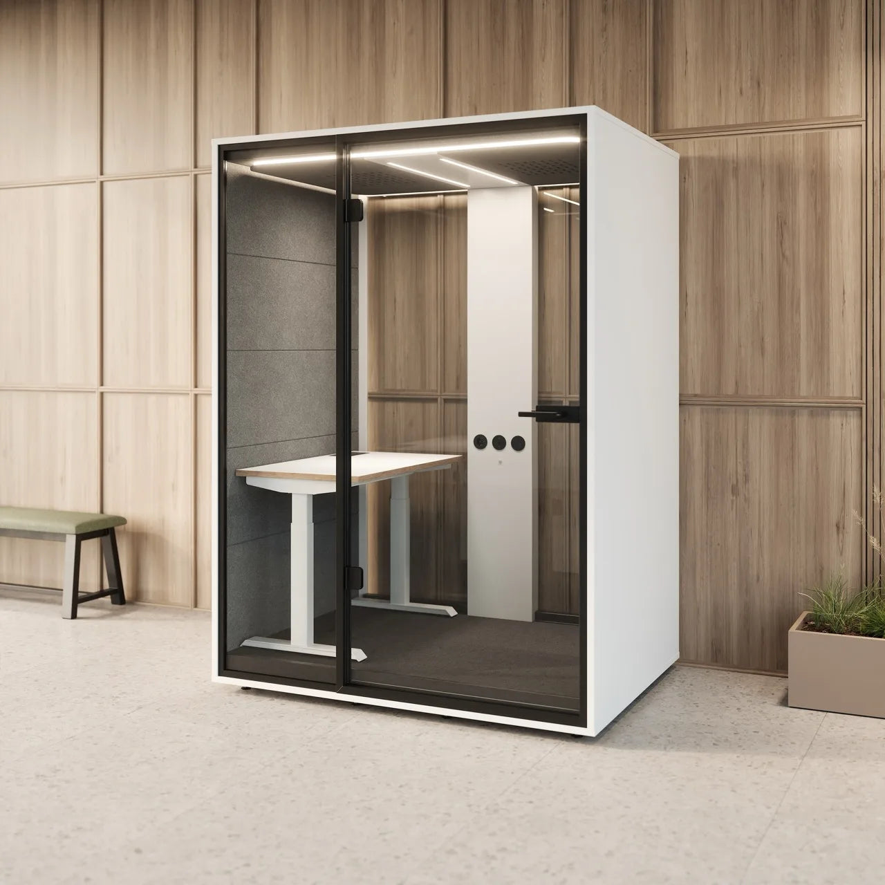 MUTE Booth Work – Soundproof Work Pod