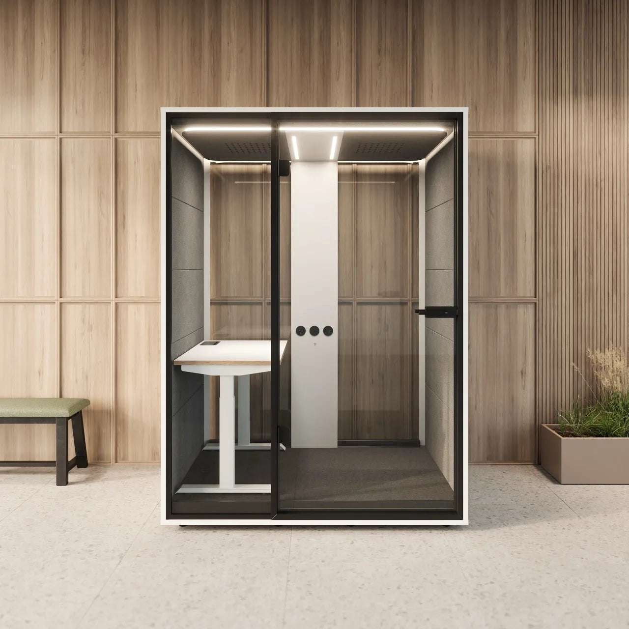 MUTE Booth Work – Soundproof Work Pod