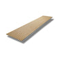 Oak Grey Wood Slatted Acoustic Panel MDF PET Felt Sound Absorption Wall