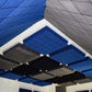 Square Raster Acoustic Panel Sound Absorbing Foam Wall