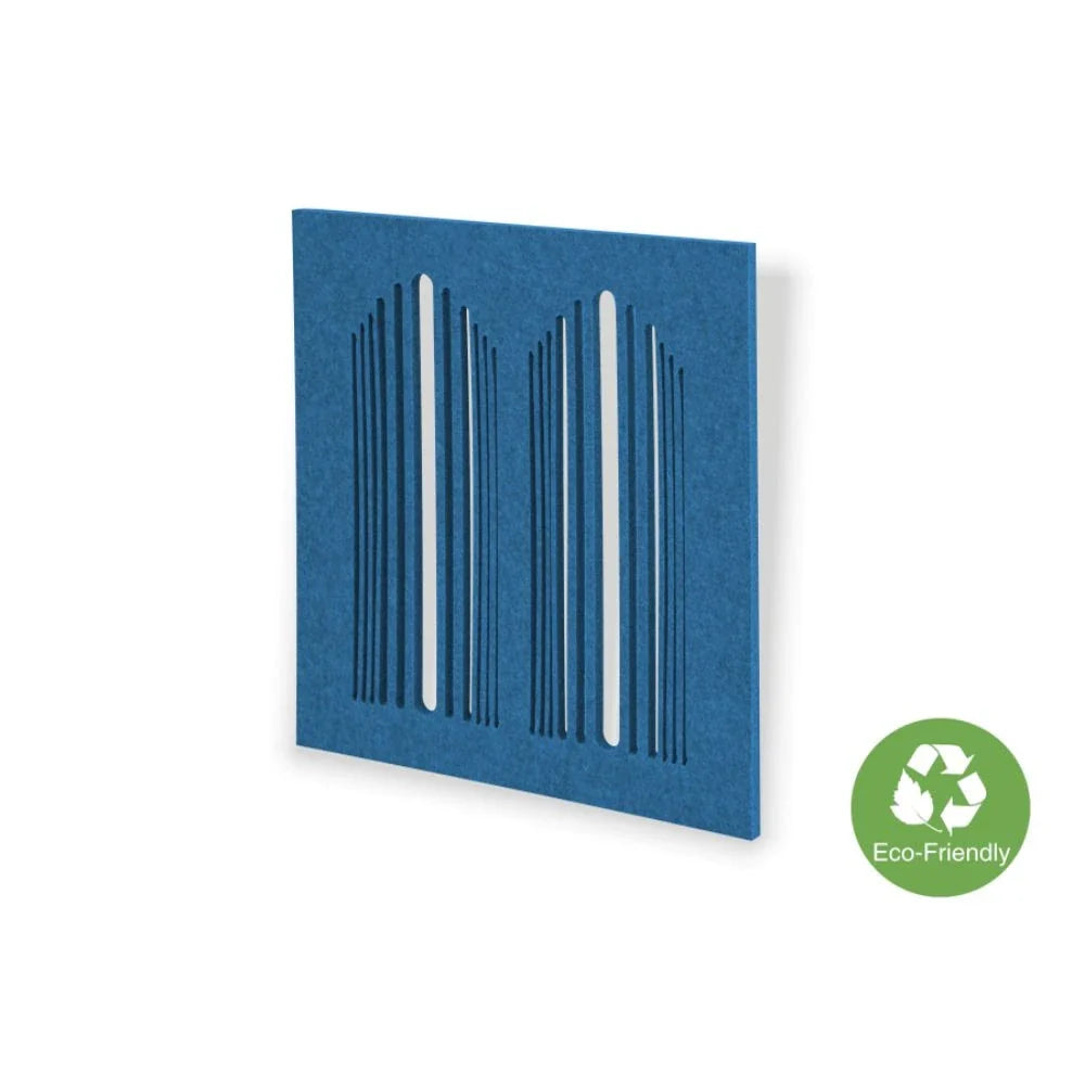 Stripe PET Felt Acoustic Panel thin eco sound absorption wall ceiling