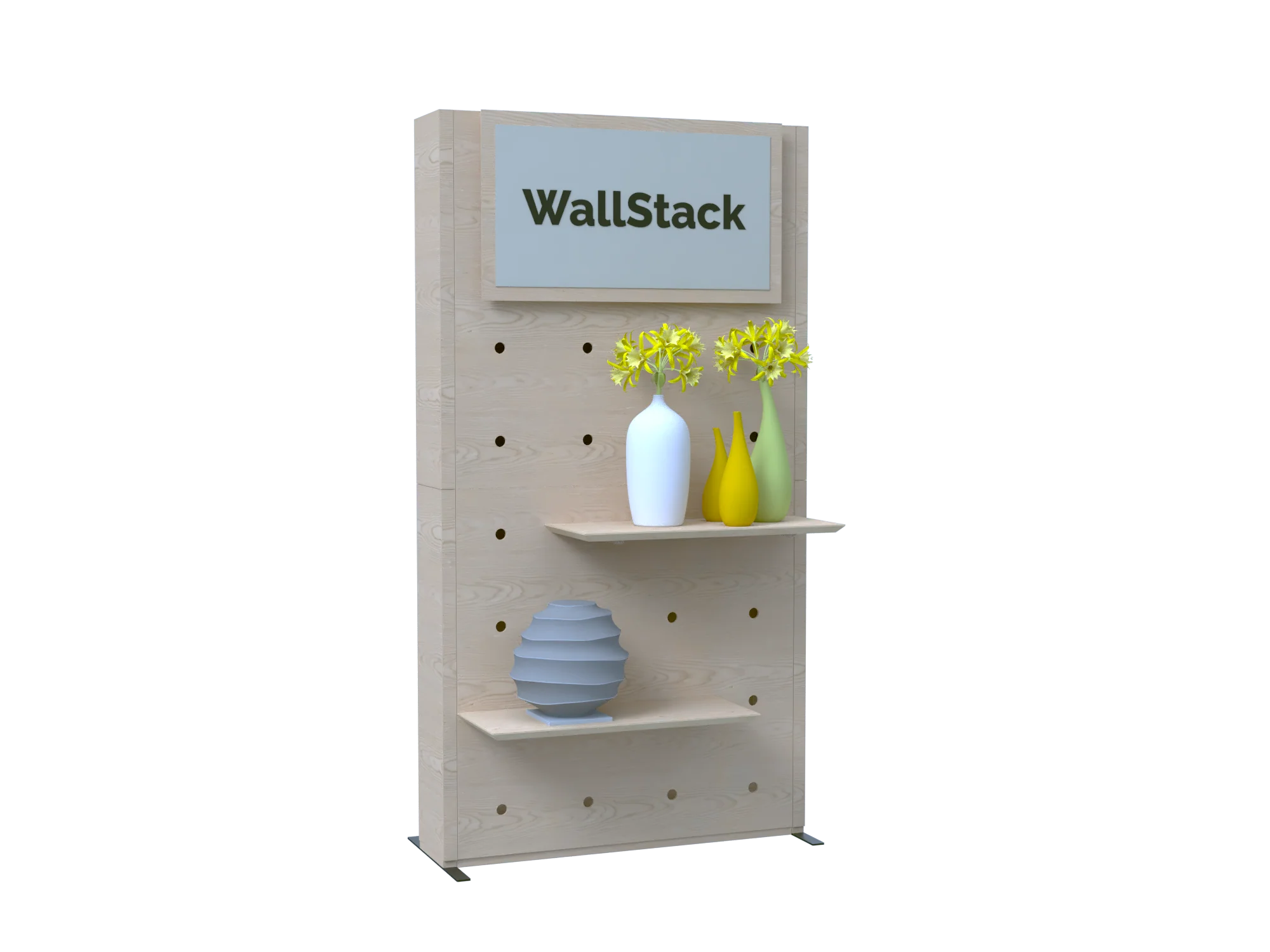 Wallstack Serdika modular partition wall system DECIBEL
