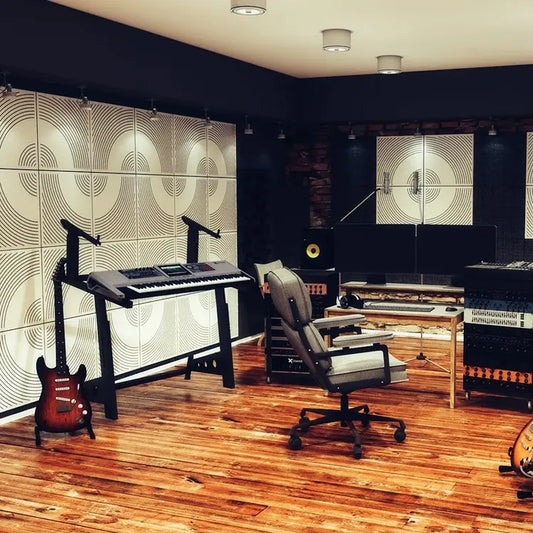 Wavo Wooden Perforated Acoustic Panel For Walls