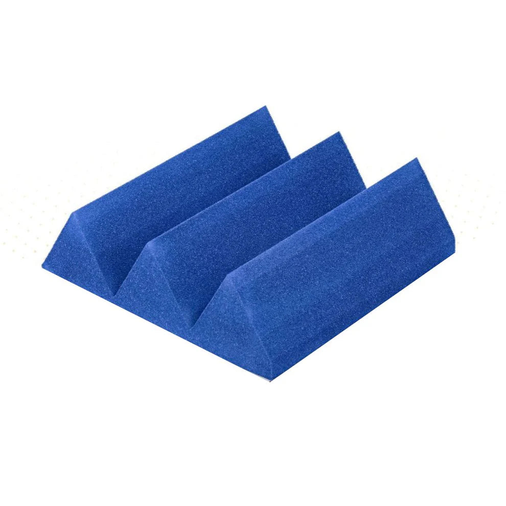 Wedge Foam Acoustic Panel Sound Absorbing Wall Ceiling Blue