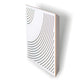 Wood Acoustic sound absorbing panel for wall and ceiling Wavo White