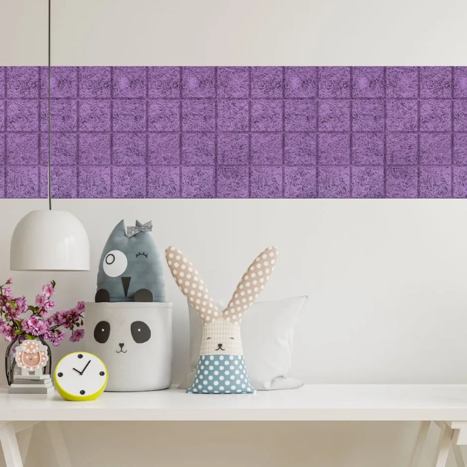 Wood Wool Acoustic board Sound absorbing panel in kids room