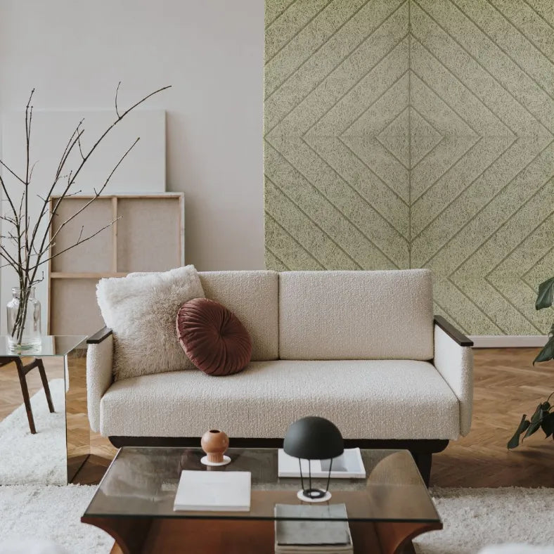 Wood Wool Acoustic board Sound absorbing panel in house