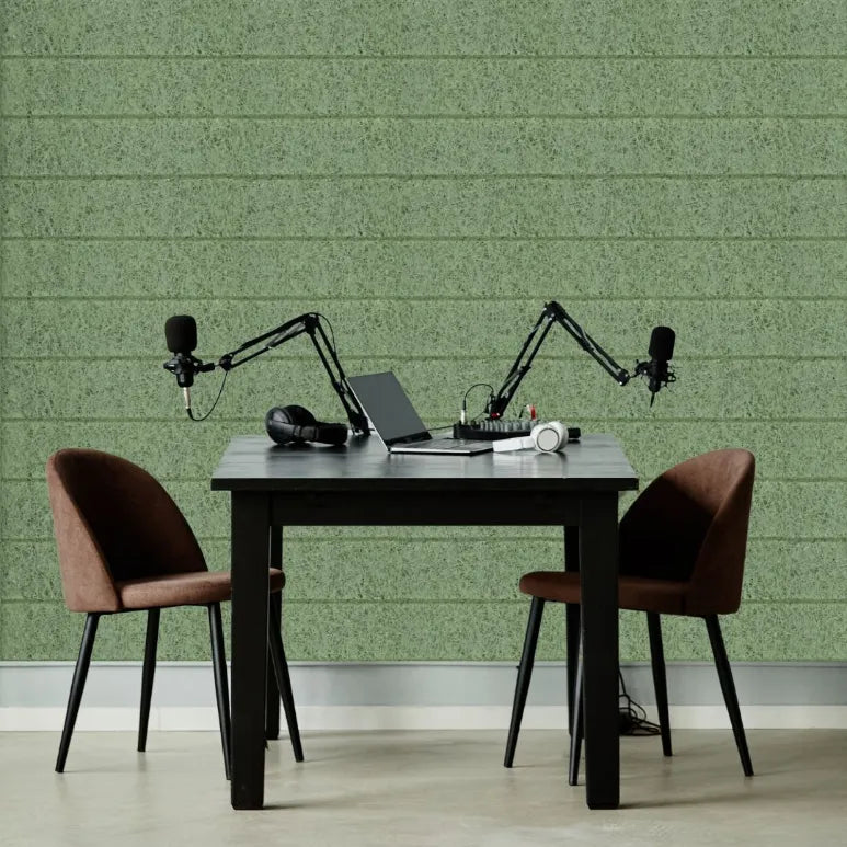 Wood Wool Acoustic board Sound absorbing panel in studio